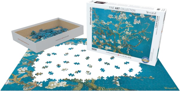 Almond Blossom by Vincent van Gogh 1000-Piece Puzzle