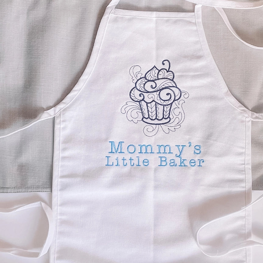 Mommy's Little Baker Kid's Apron