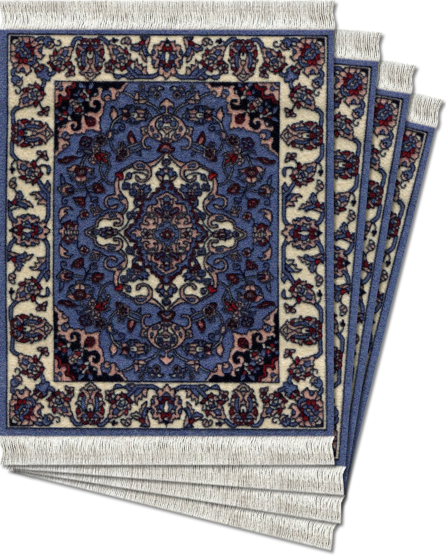 Contemporary Jaipur Coaster Rug Set Coasters