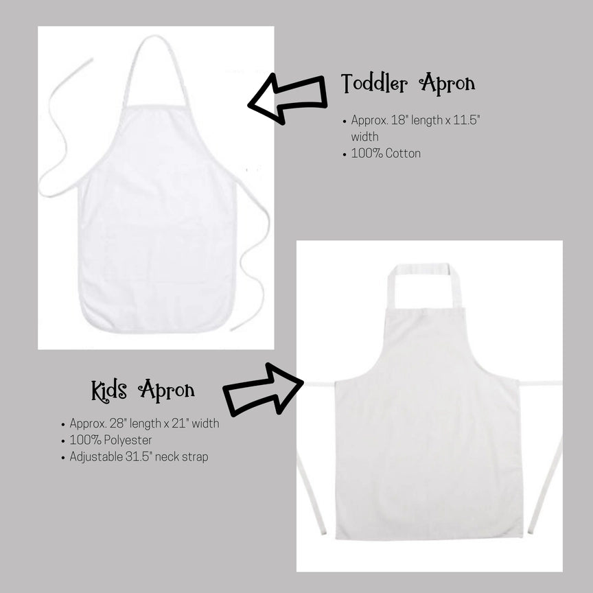 Mommy's Little Baker Kid's Apron