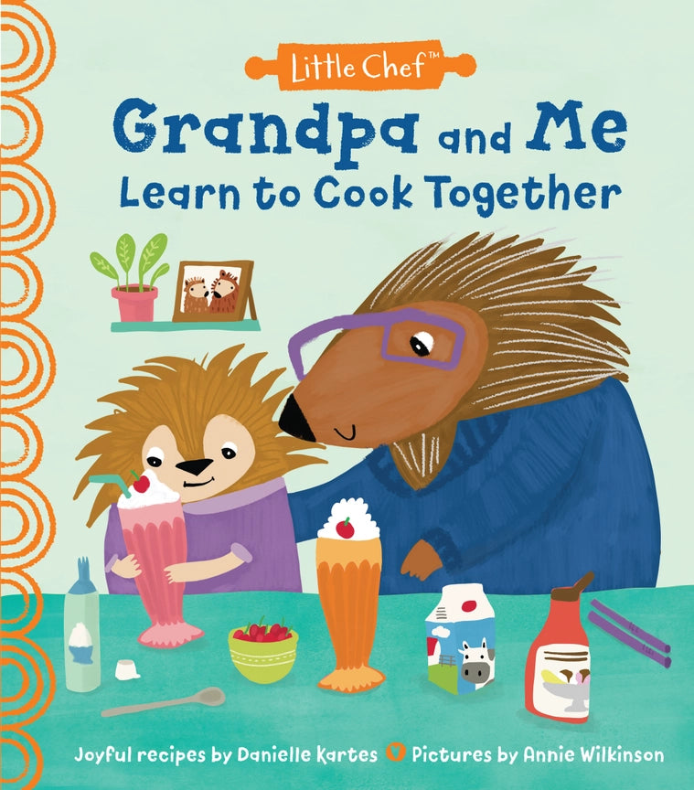 Grandpa and Me Learn To Cook Together Hardcover Book