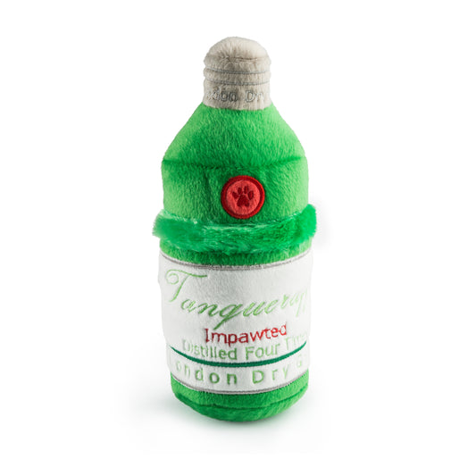 Tanqueruff Plush Gin Bottle Dog Toy