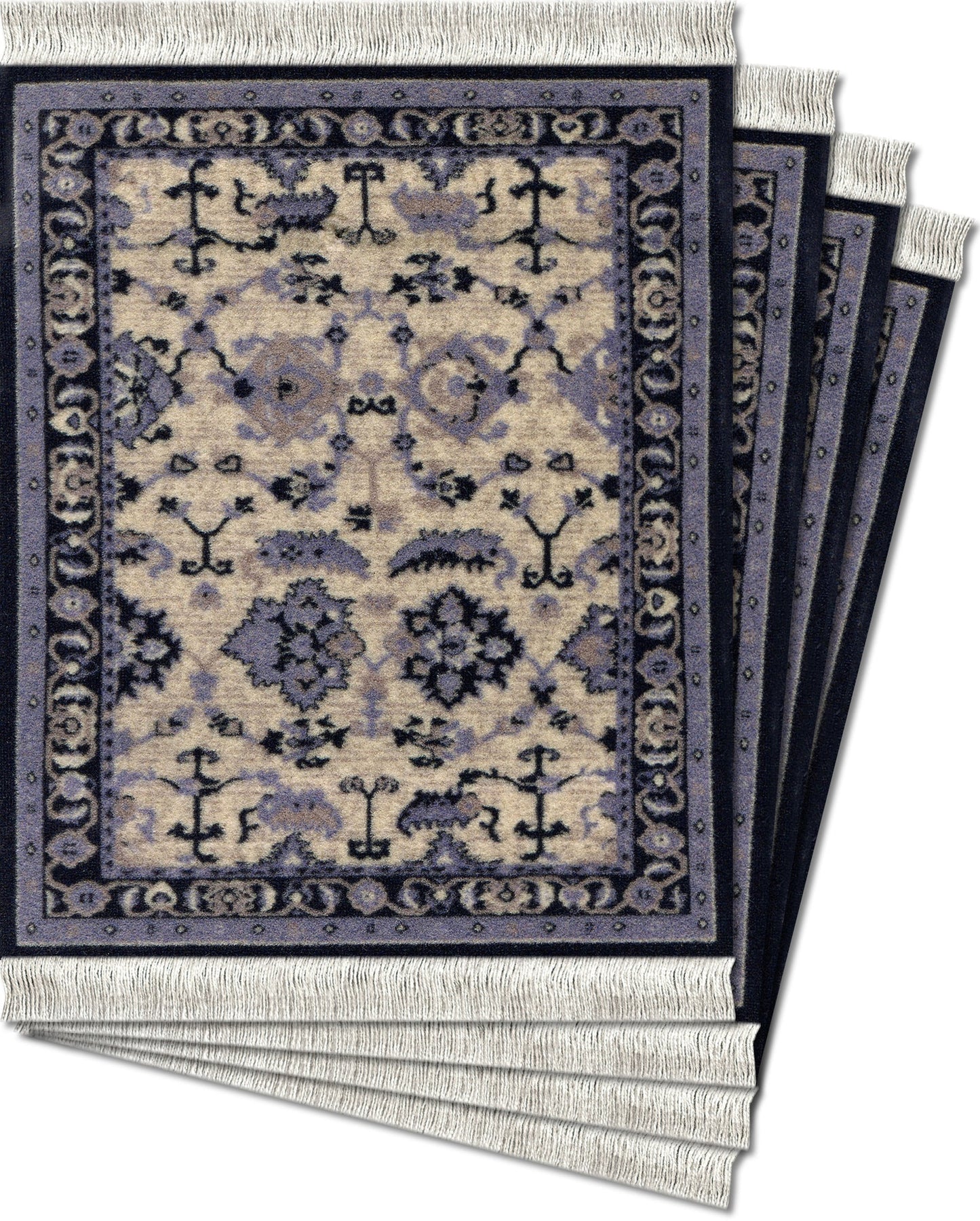 Indienne Coaster Rug Set Coasters