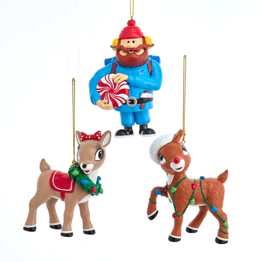 Rudolph the Red Nosed Reindeer Ornaments