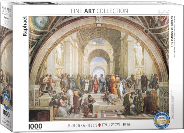 School of Athens by Raphael 1000 Piece Puzzle