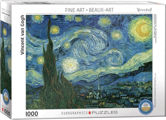 Starry Night by Vincent van Gogh 1000-Piece Puzzle