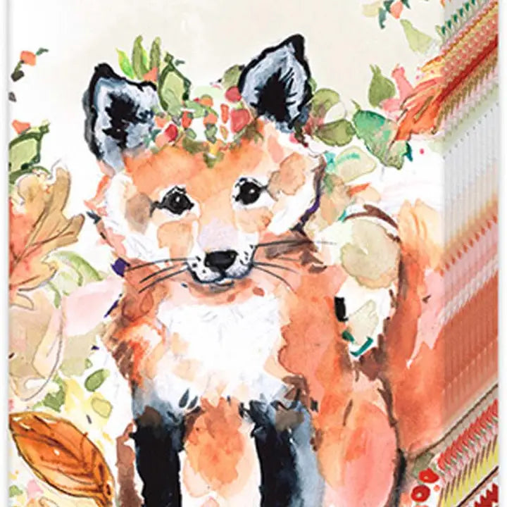 Pocket Tissues Pack of 10 Sweet Fox Christmas Stocking Stuffer