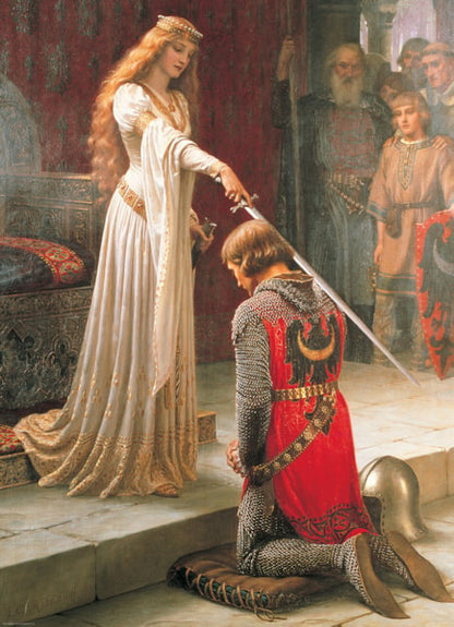 The Accolade by Edmund Blair Leighton 1000-Piece Puzzle