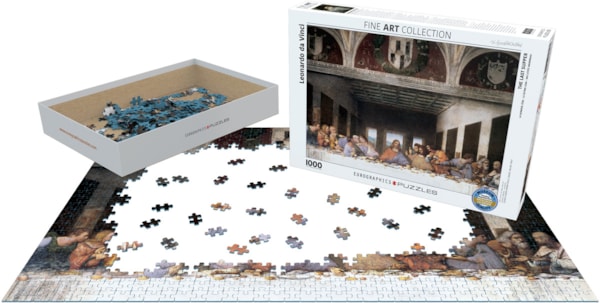 The Last Supper by Leonardo da Vinci 1000-Piece Puzzle