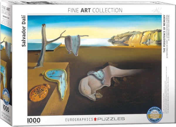 The Persistence of Memory by Salvador Dali 1000-Piece Puzzle