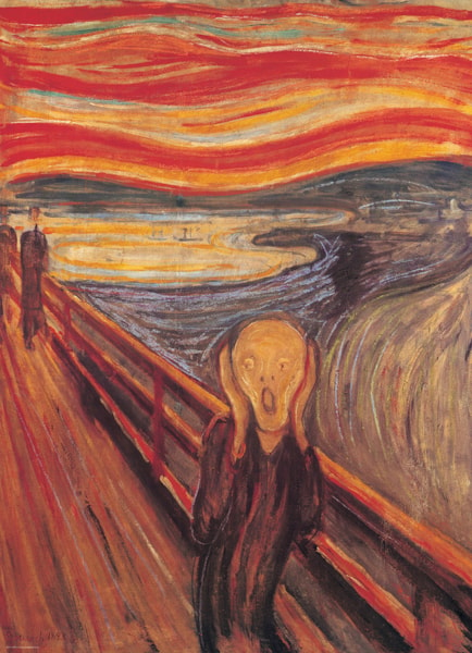 The Scream by Edvard Munch 1000-Piece Puzzle